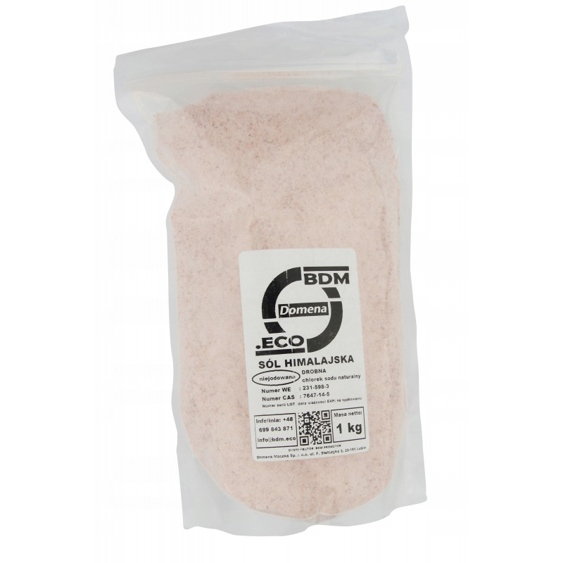 Sól himalajska różowa drobna spoż. /1 kg/